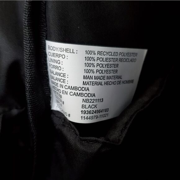 NWOT Black and white checkered backpack - Picture 9 of 12